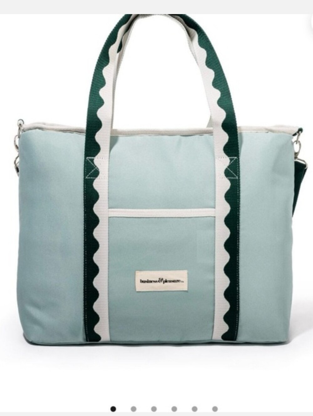 Business & Pleasure Co. - The Holiday Cooler Tote in Riviera Green